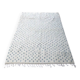 Traditional handmade Moroccan wool rug 250cmx150cm
