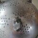 Aluminum strainer