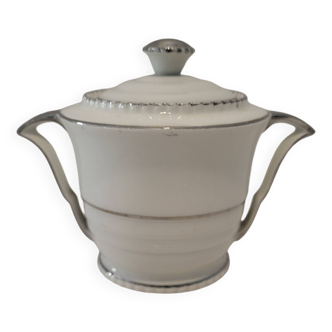 Art Deco porcelain sugar bowl