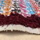 Tapis Marocain Boucherouite coloré - 88 x 161 cm