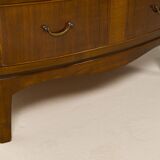 Large Nutwood Chest of Drawers by Ole Wanscher, 1940's