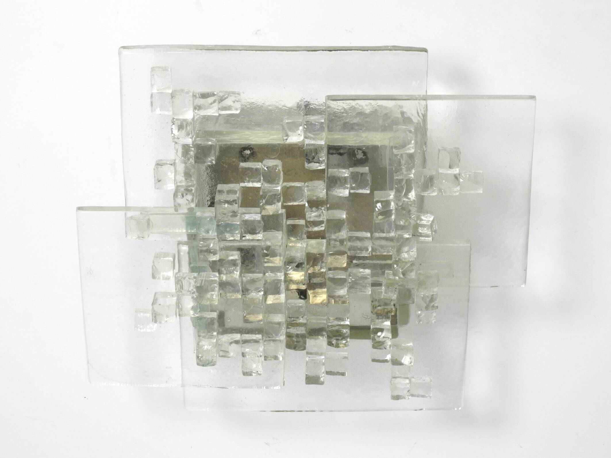 Wall lamp made of Murano glass by Albano Poli for Poliarte, Italy  1970s