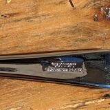 Vintage shell butter dish with your knife