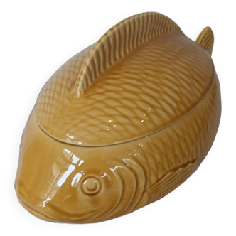 Soupière à poisson Sarreguemines France