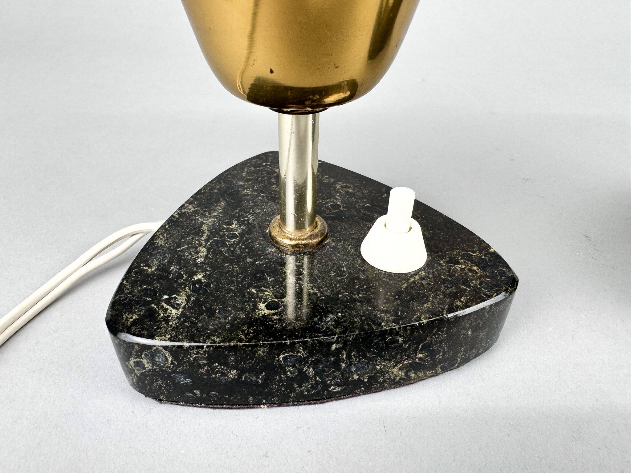 Pair of mid-century table or bedside lamps