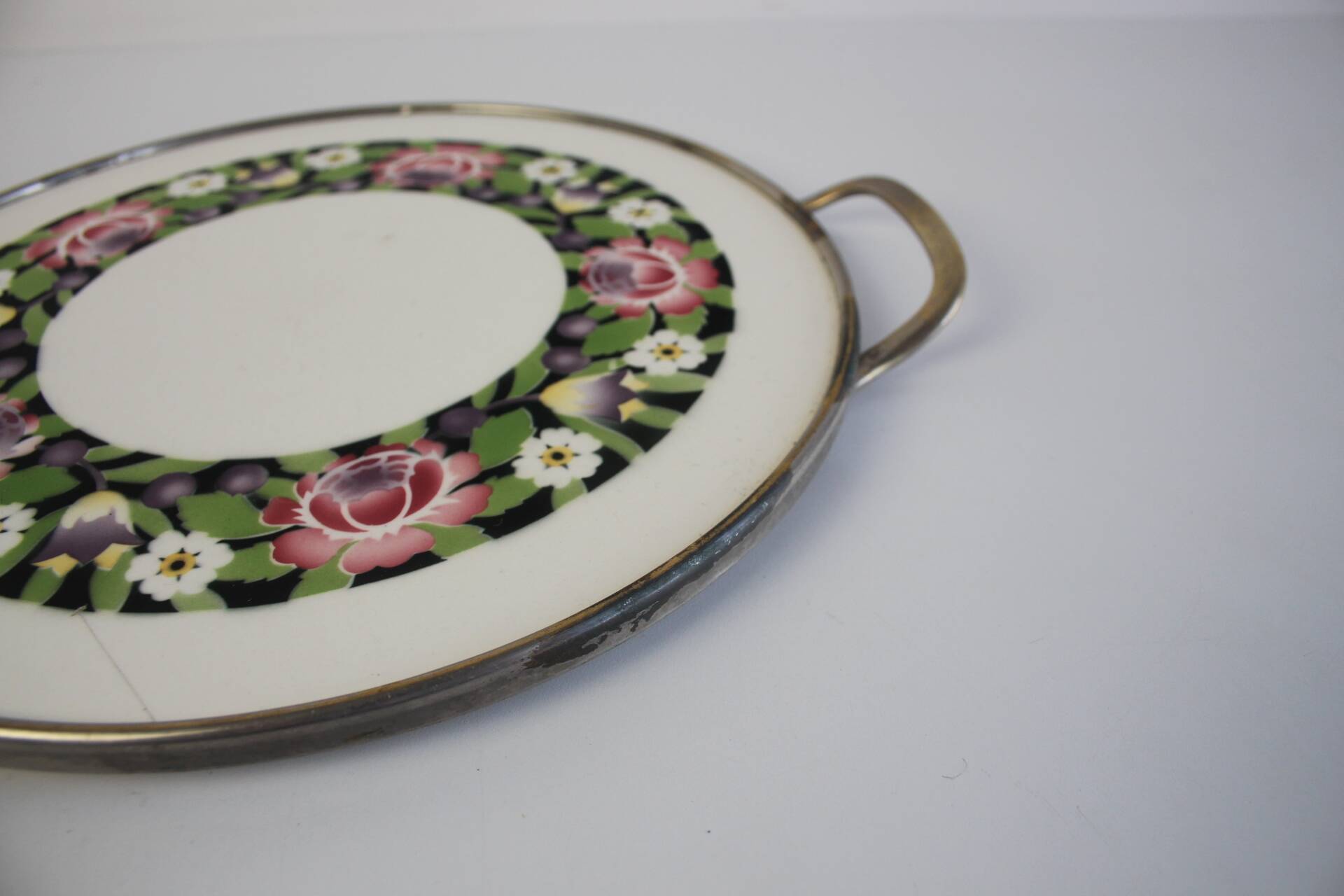 Art Deco Porcelain Tray, Czechoslovakia, 1930's.