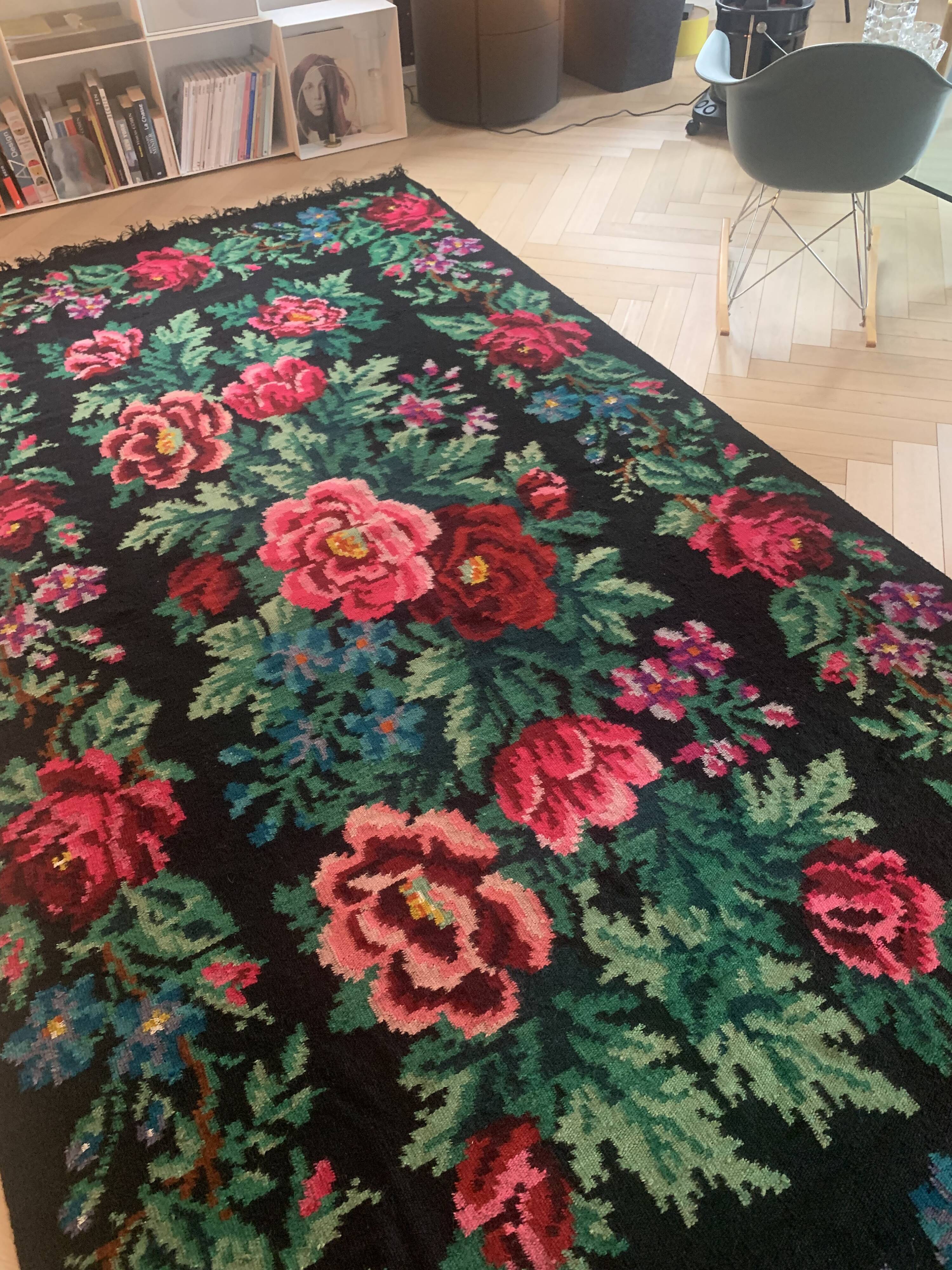 Tapis moldave vintage 172x342cm