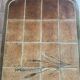Ceramic coffee table signed Barrois
