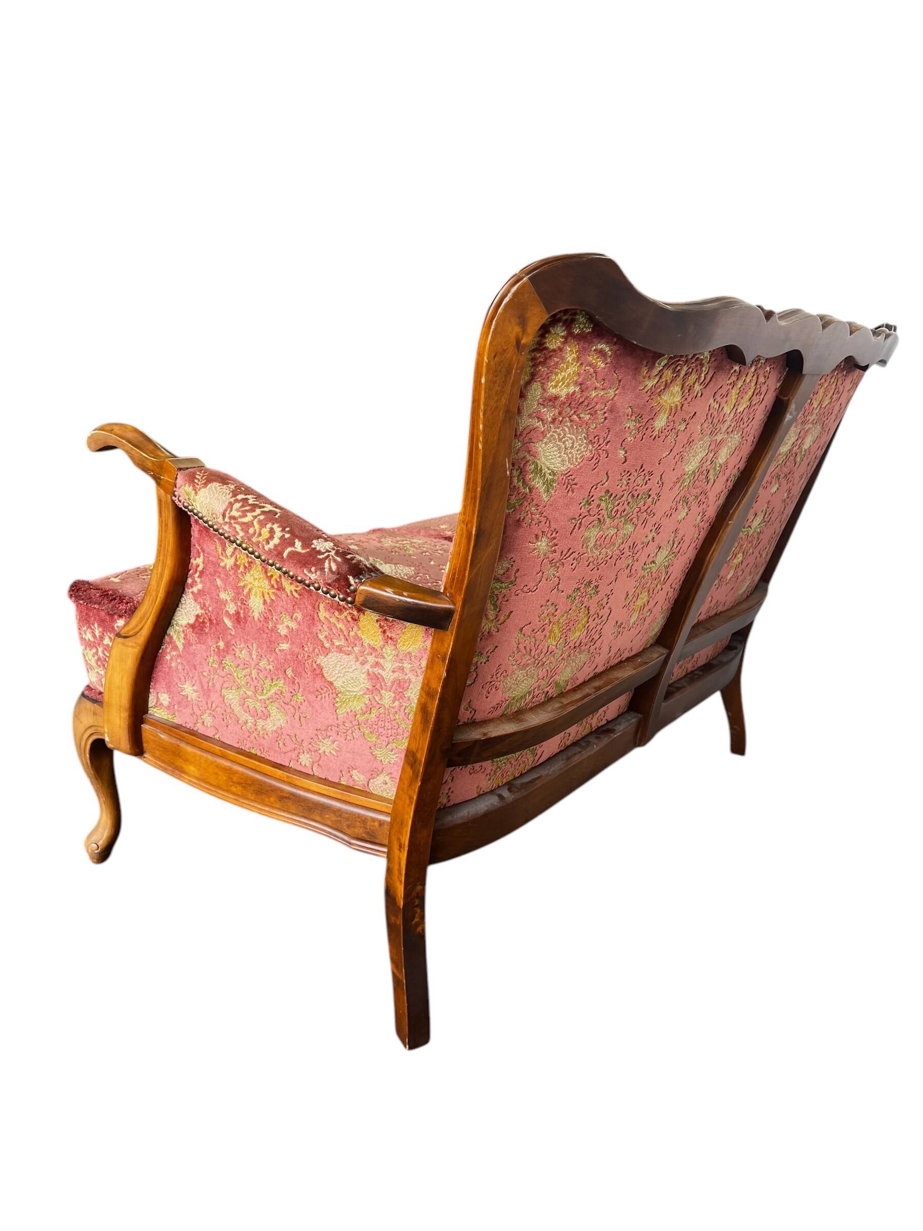 Siège/canapé / fauteuil  baroque rose vintage