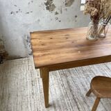 2m pine farm table