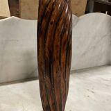 Vase en Teck