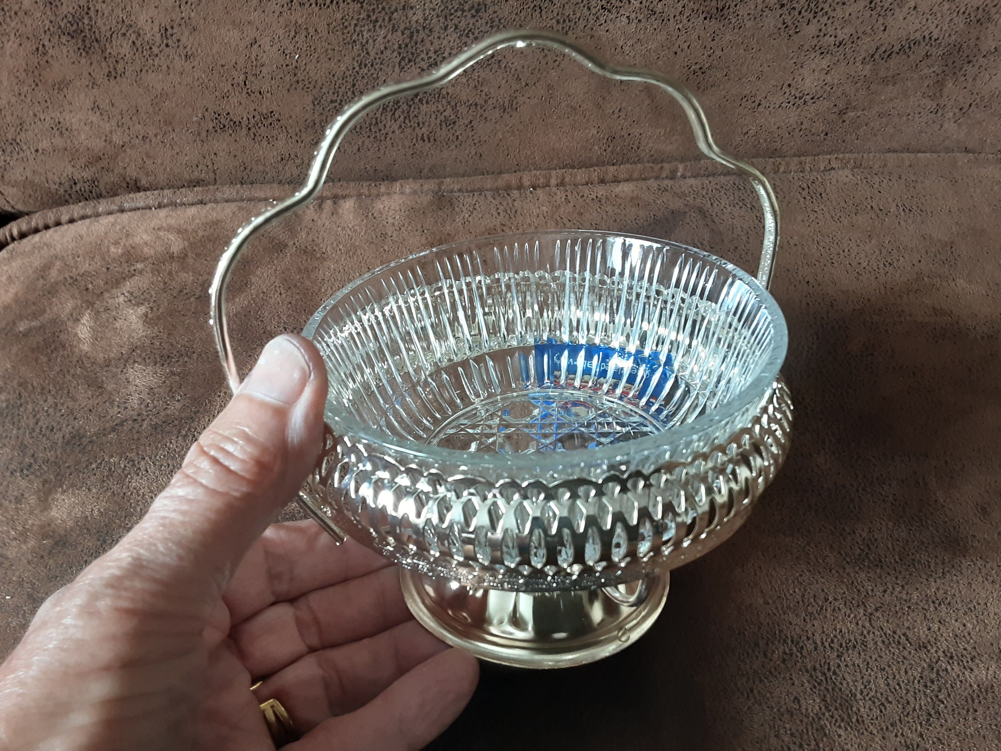 Small English footed cup