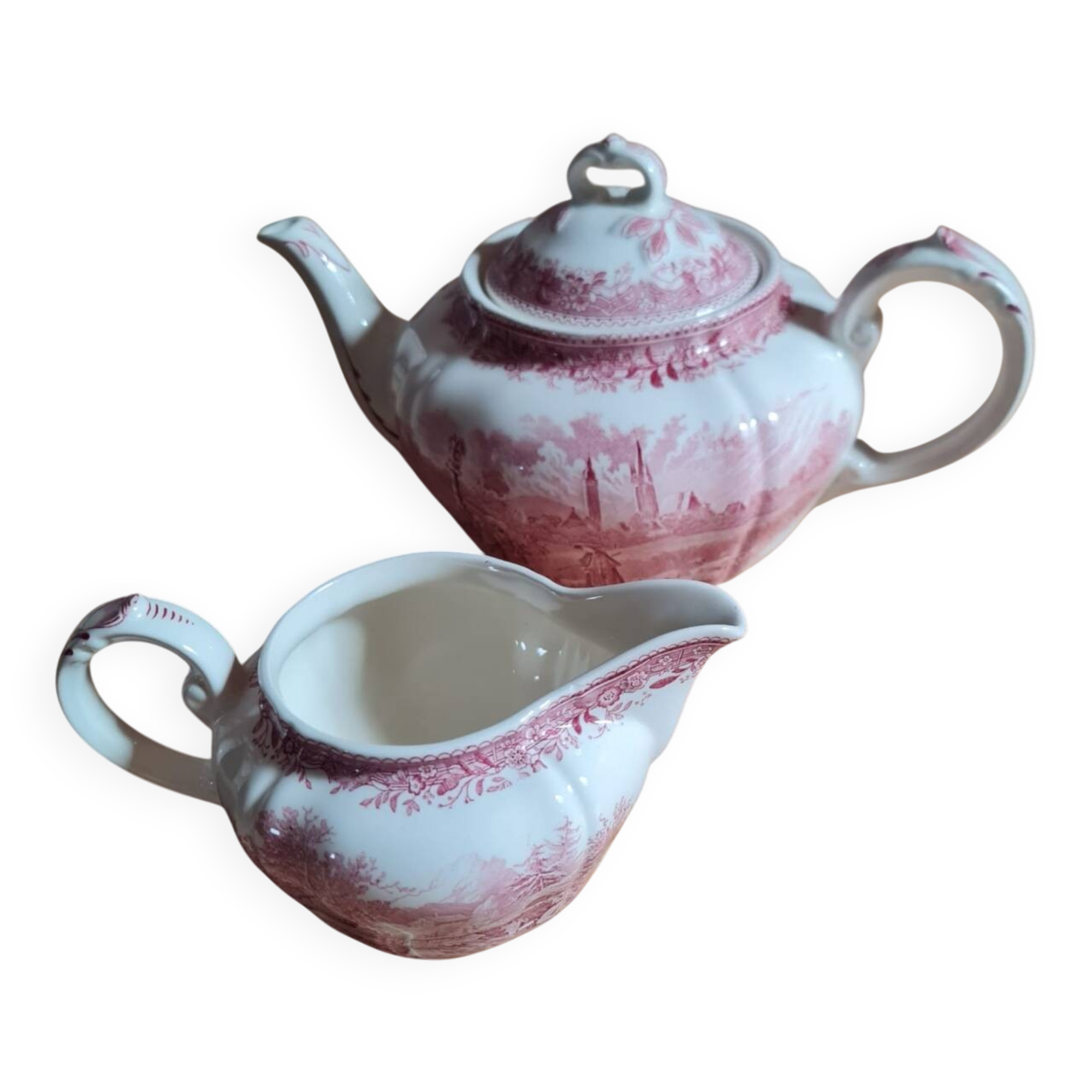 Villeroy & Boch Burgenland teapot and milk jug set