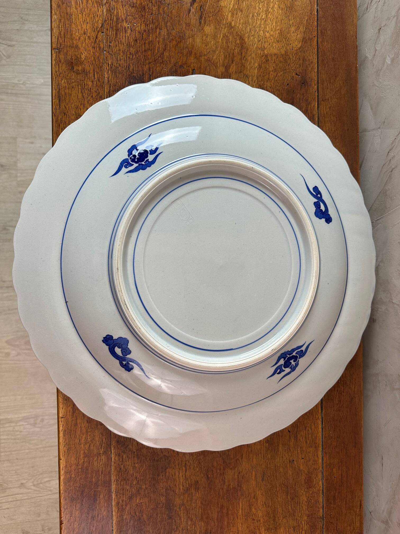 Large Japanese Porcelain Dish