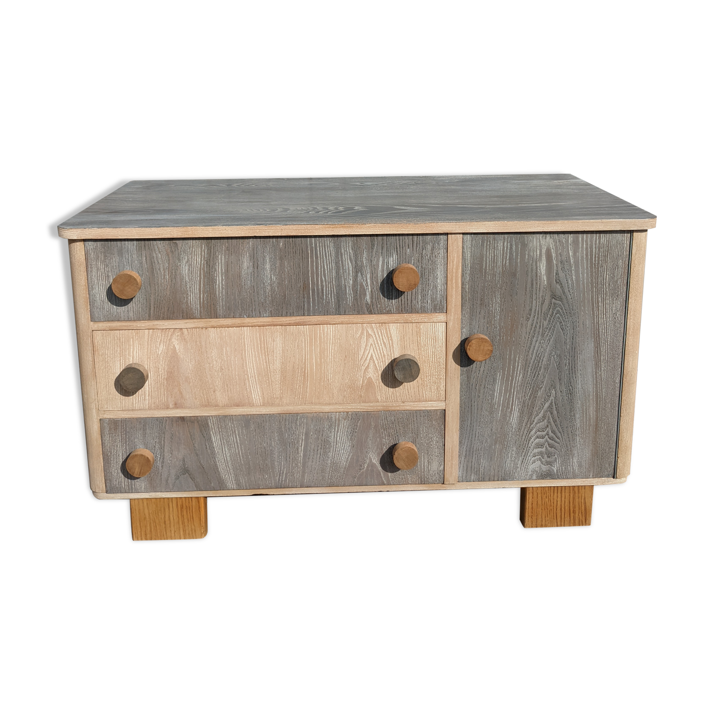 Commode bi-color