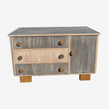 Bi-color chest of drawers