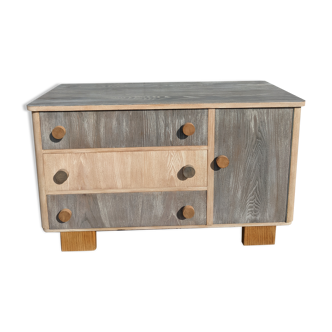 Bi-color chest of drawers