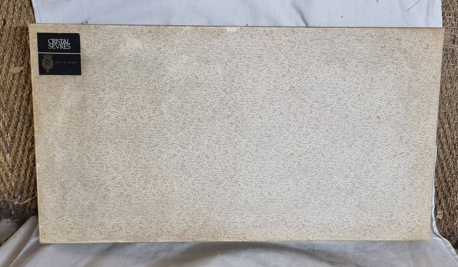 6 colored stemmed glasses in Sèvres crystal, 1980