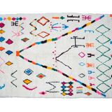 Tapis berbère coloré 296x186cm