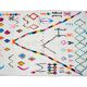 Colorful Berber carpet 296x186cm