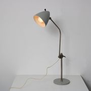1950s Adjustable industrial desk lamp by Hala, Netherlands