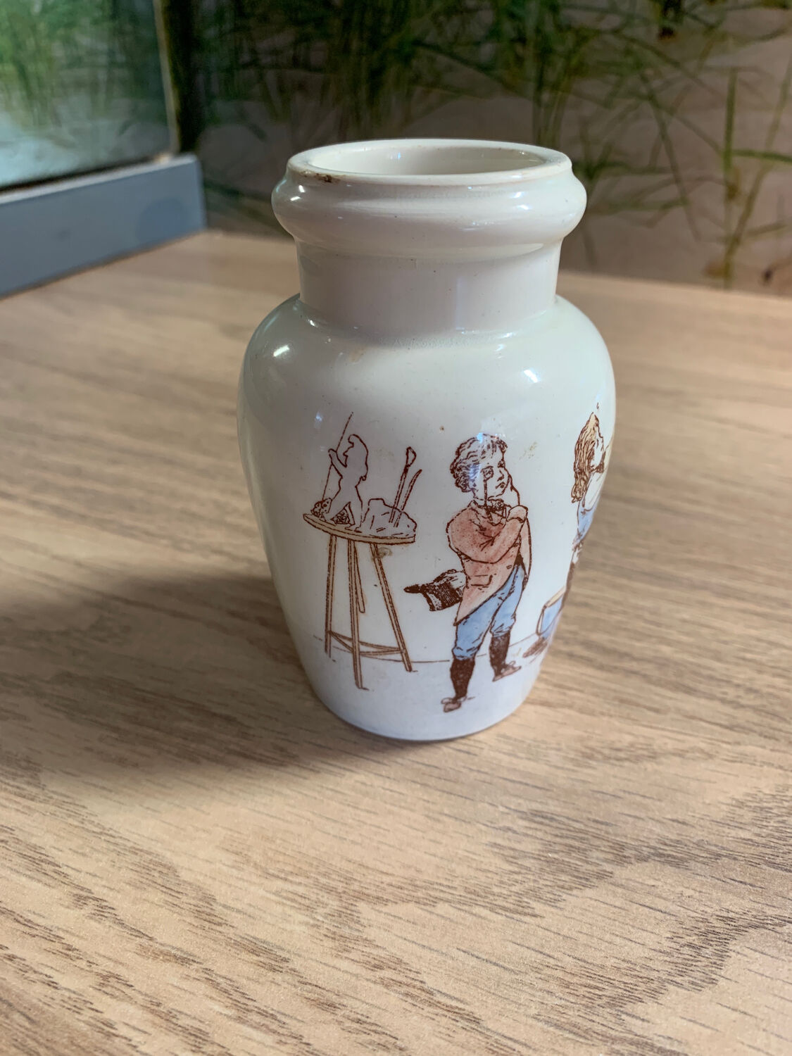K.G Luneville mustard pot