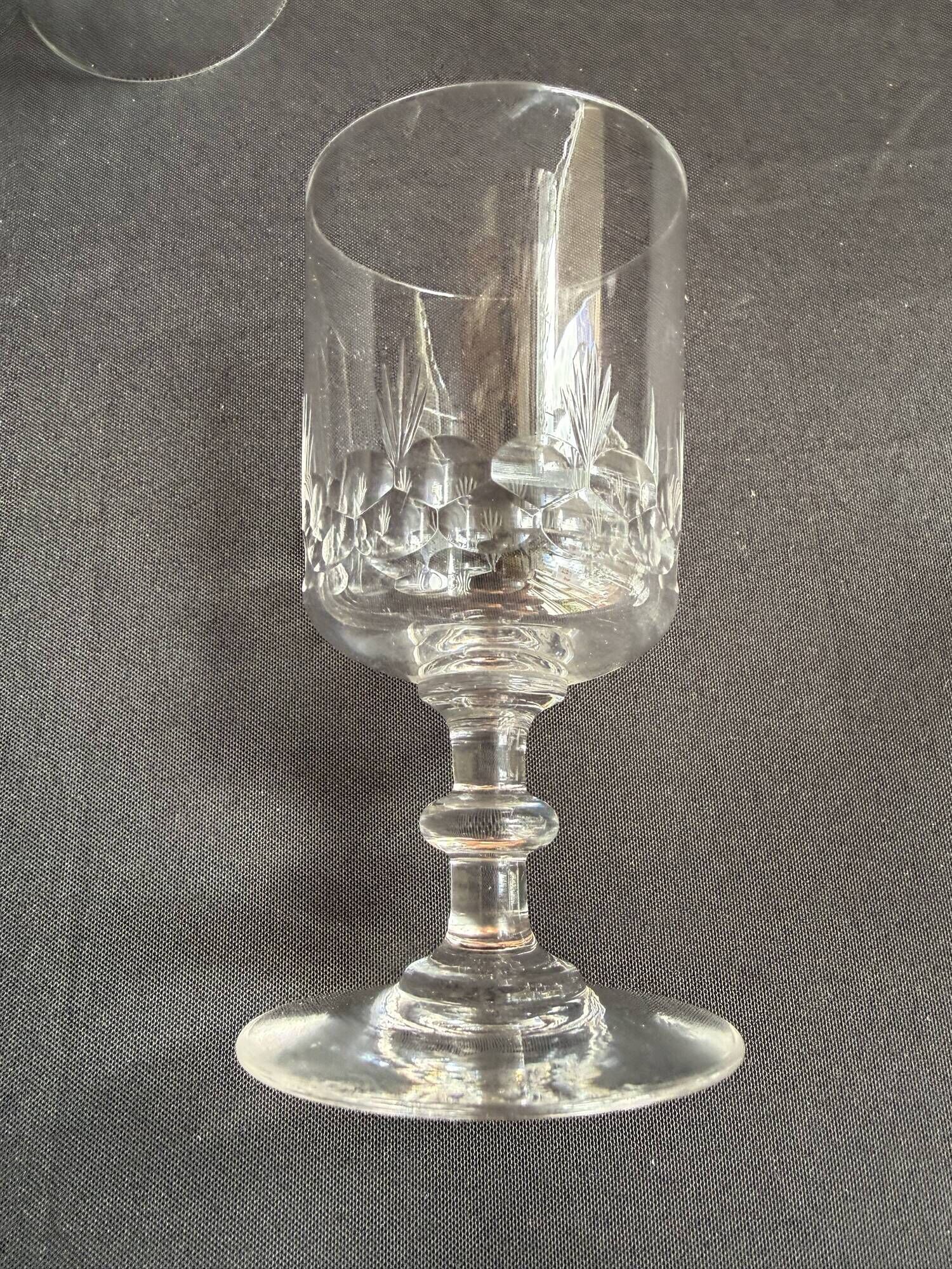 4 verres à vin Baccarat