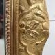 Golden wood mirror, regency style, late 19th century