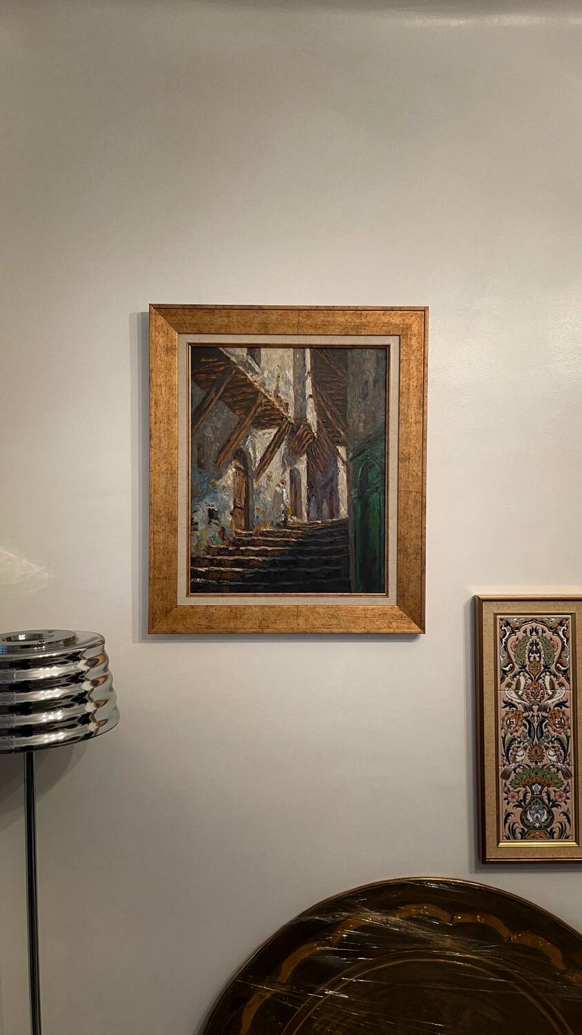 Painting "Life in the Ksar"