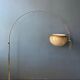 Mid-century space age mushroom arc floor lamp by GEPO