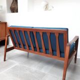 2-seater bench by Arne Walh Iversen 60s