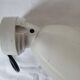 Art deco wall lamp in porcelain and glass