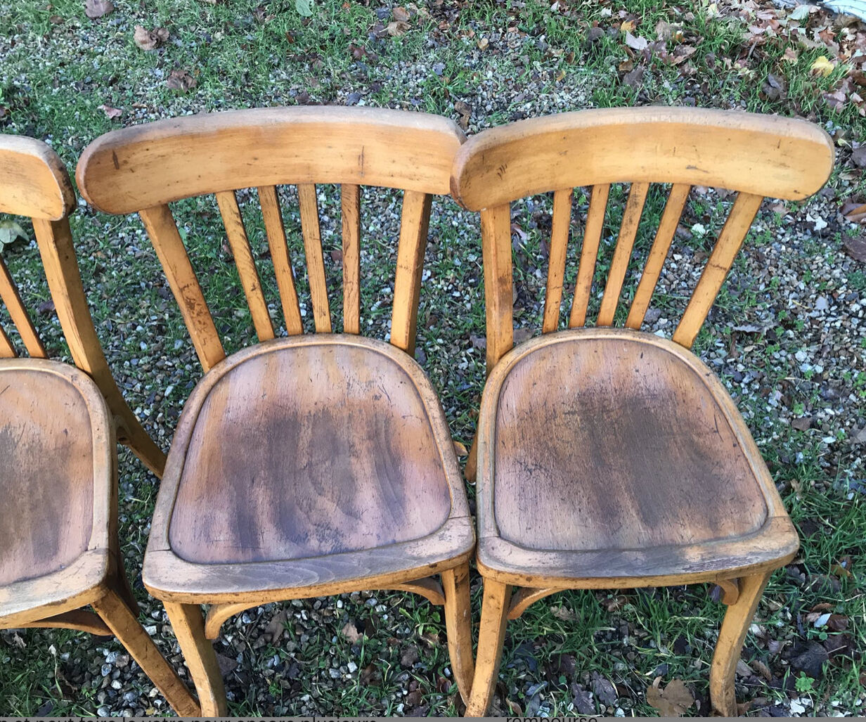 Vintage bistro chairs