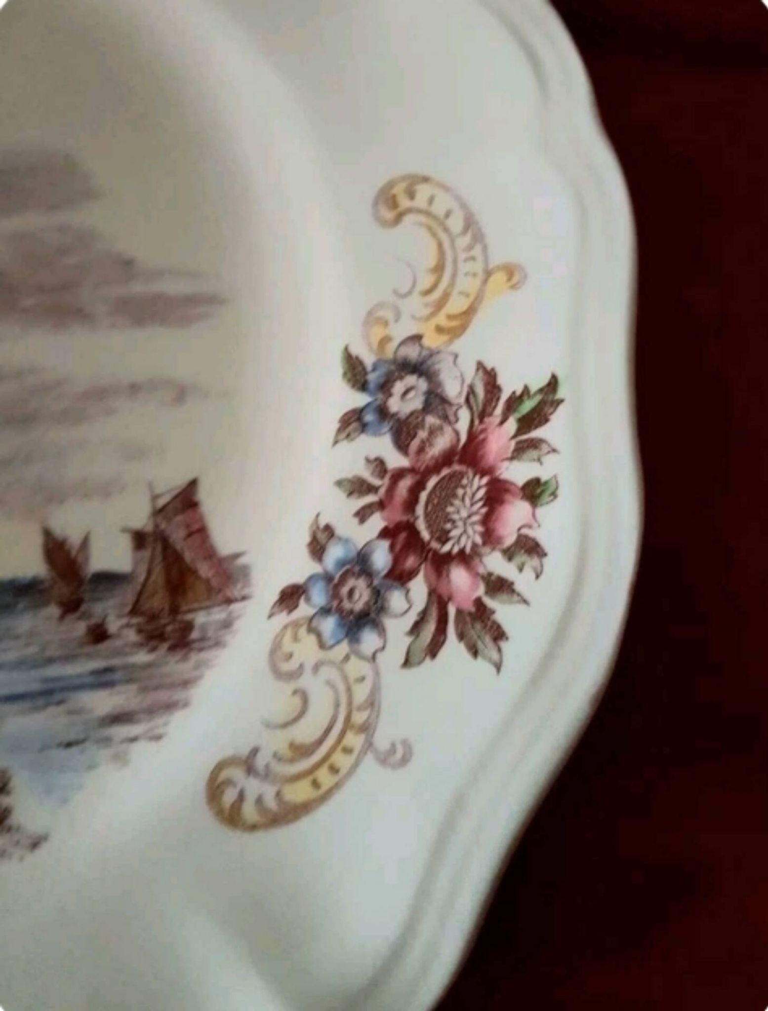 2 assiettes Sarreguemines Balmoral