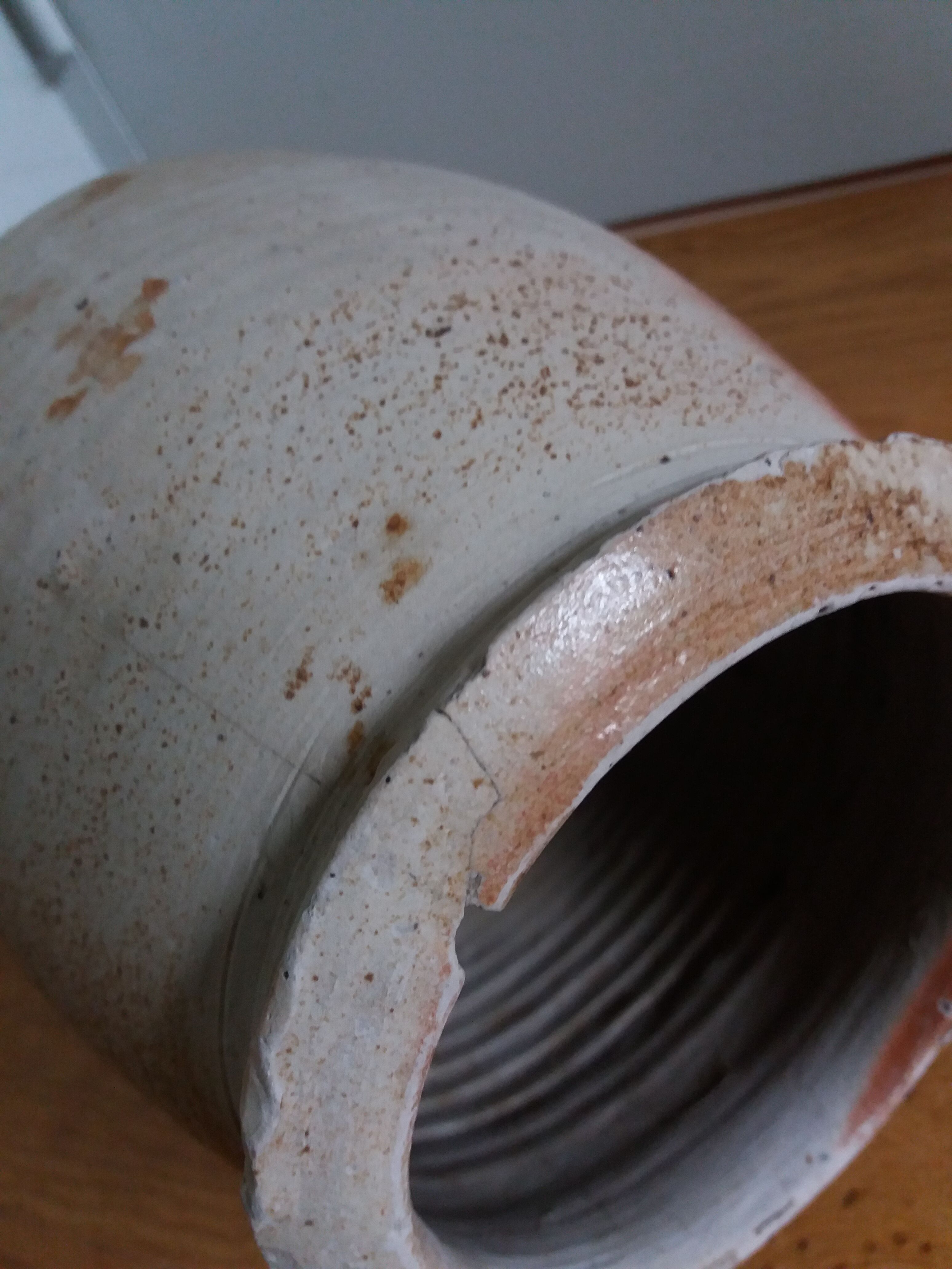 Sandstone terracotta jar