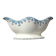Antique sauce boat Terre de Fer Clairefontaine Model Doullens blue Vintage