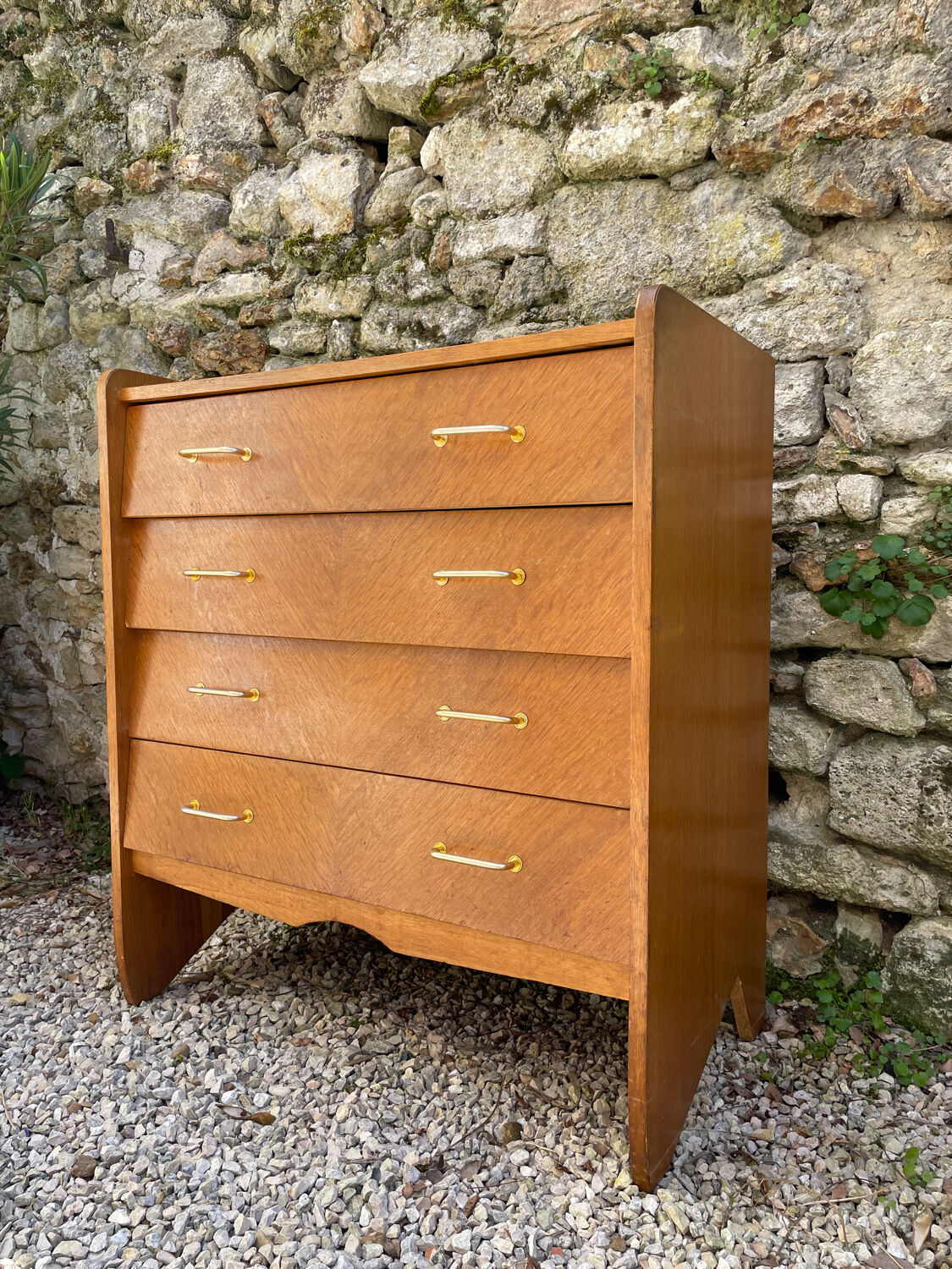 Scandinavian wooden chest of drawers