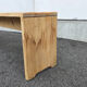 Méribel bench in solid pine by Charlotte Perriand, France, 1970