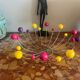 Superb basket / Space Age wall light