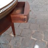 Louis XVI style coffee table with marble