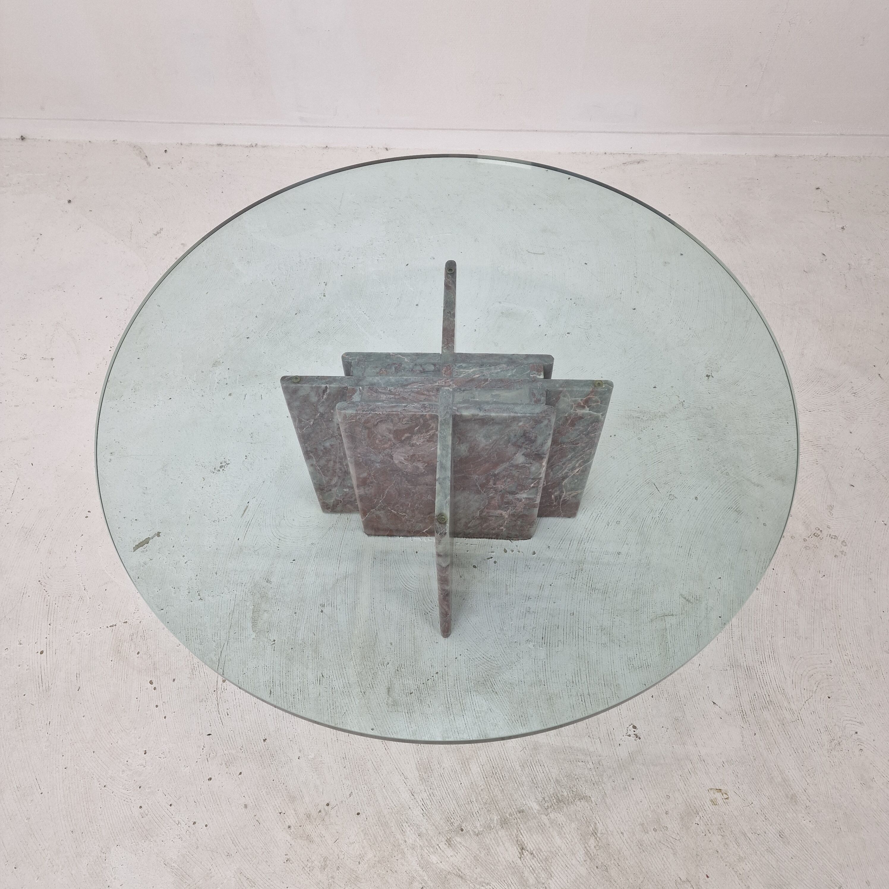 Italian Marble Coffee Table, 1980's