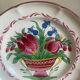 St. Clement flower bouquet plate