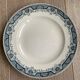6 flat antique plates in Saint Amand earthenware – model MOROCCO