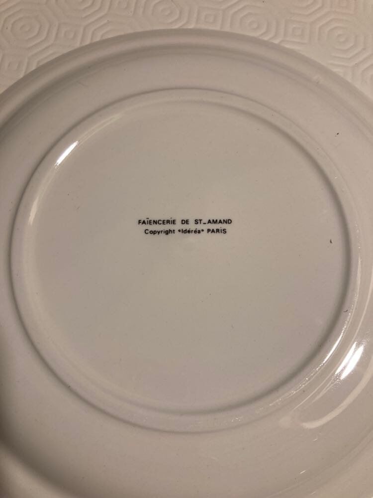 Lot 6 humorous plates by Jean Bellus