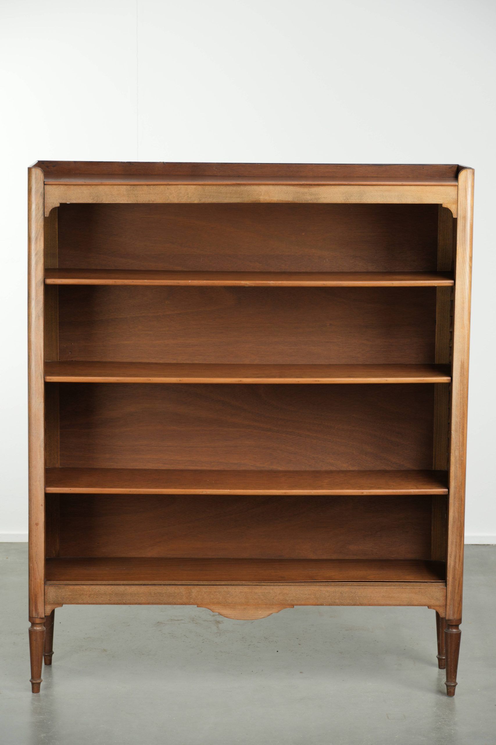 Subtle antique English bookcase/shelving unit from the late 19th century