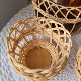 70's jug and glasses set