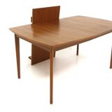 Scandinavian teak dining table, Sweden, 1960s