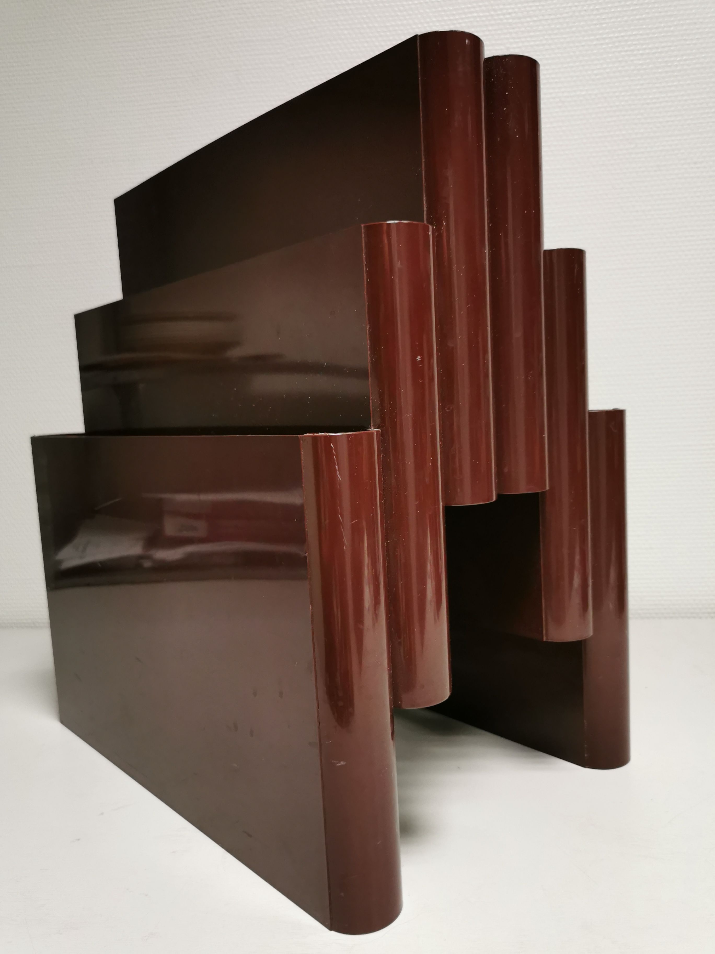 Vintage magazine holder 60's Kartell G.Stoppino, Italy