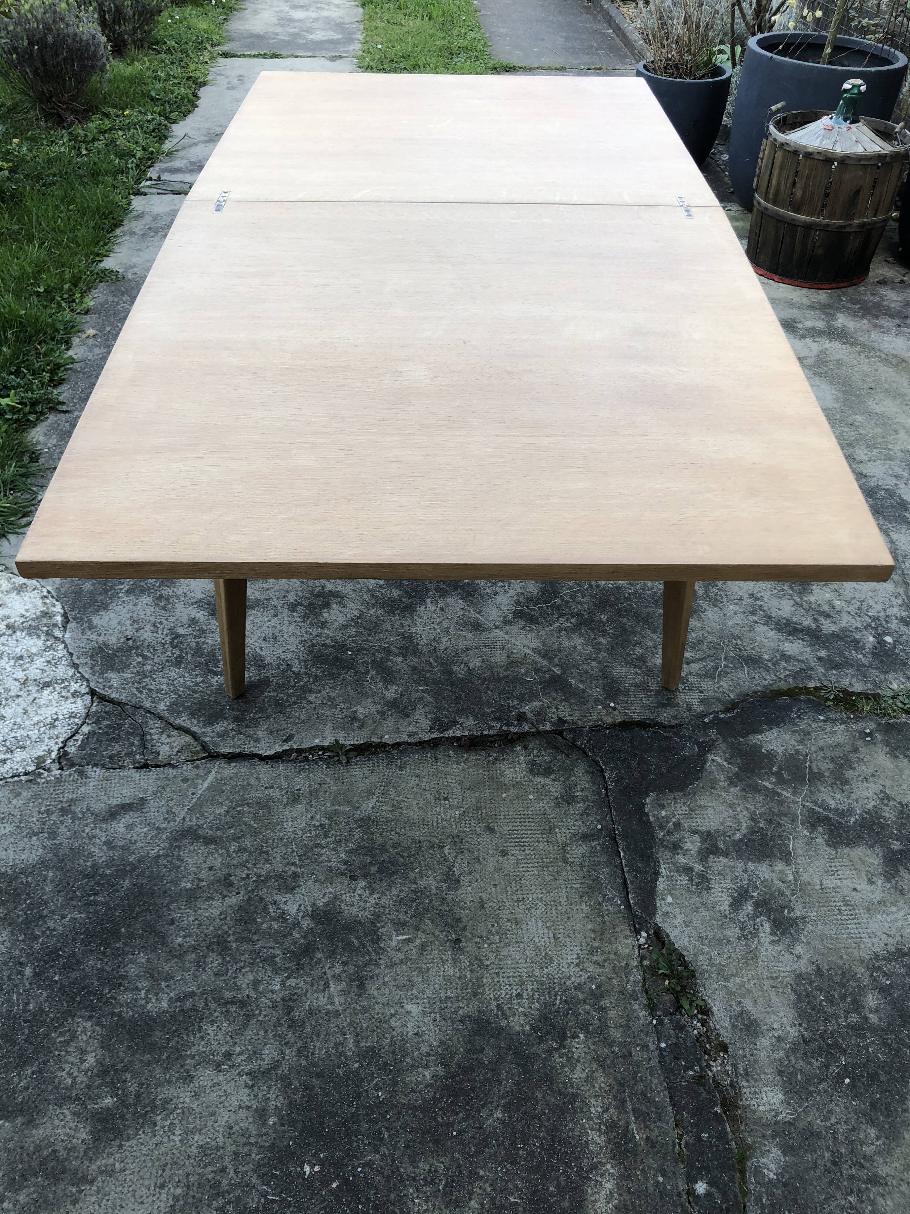 Table wallet foot compass tray marked