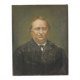 Antique Painting Portrait of a Man Signed Early 20th Century